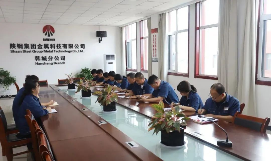 金屬科技公司韓城分公司組織開展交流人員素質測評 金屬科技公司韓城分公司組織開展交流人員素質測評