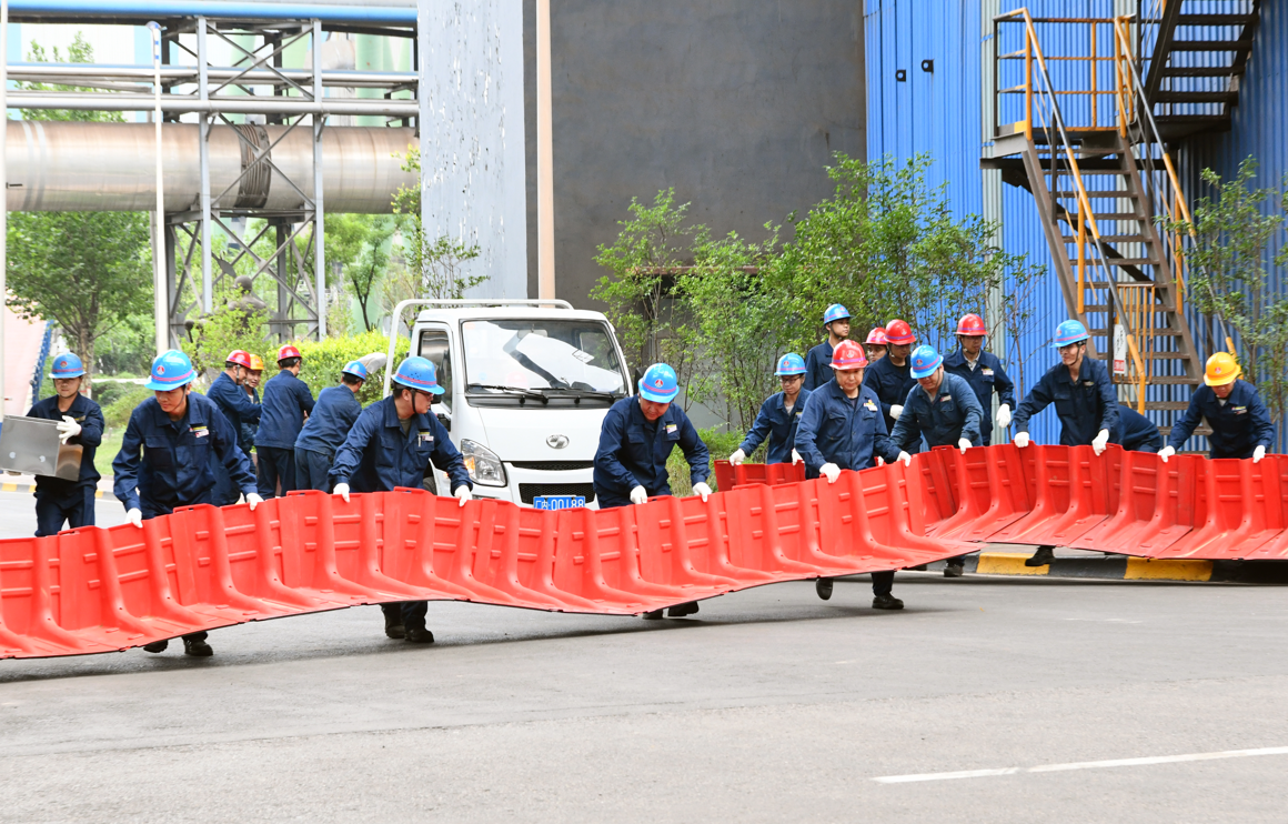 龍鋼公司打出防洪防汛工作組合拳 龍鋼公司打出防洪防汛工作組合拳