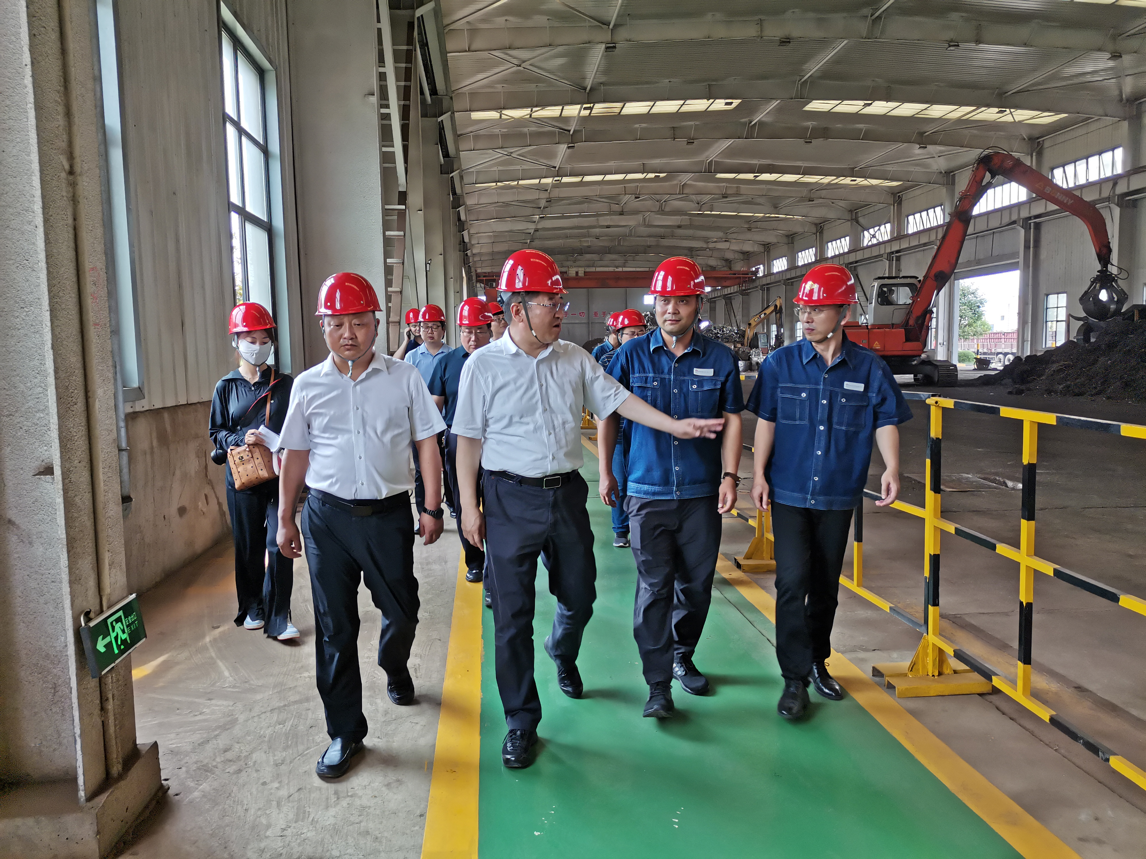 漢中市委副書記、常務副市長張啟東一行到陜鋼集團金屬科技漢中有限公司調研安全生產及防汛工作 漢中市委副書記、常務副市長張啟東一行到陜鋼集團金屬科技漢中有限公司調研安全生產及防汛工作