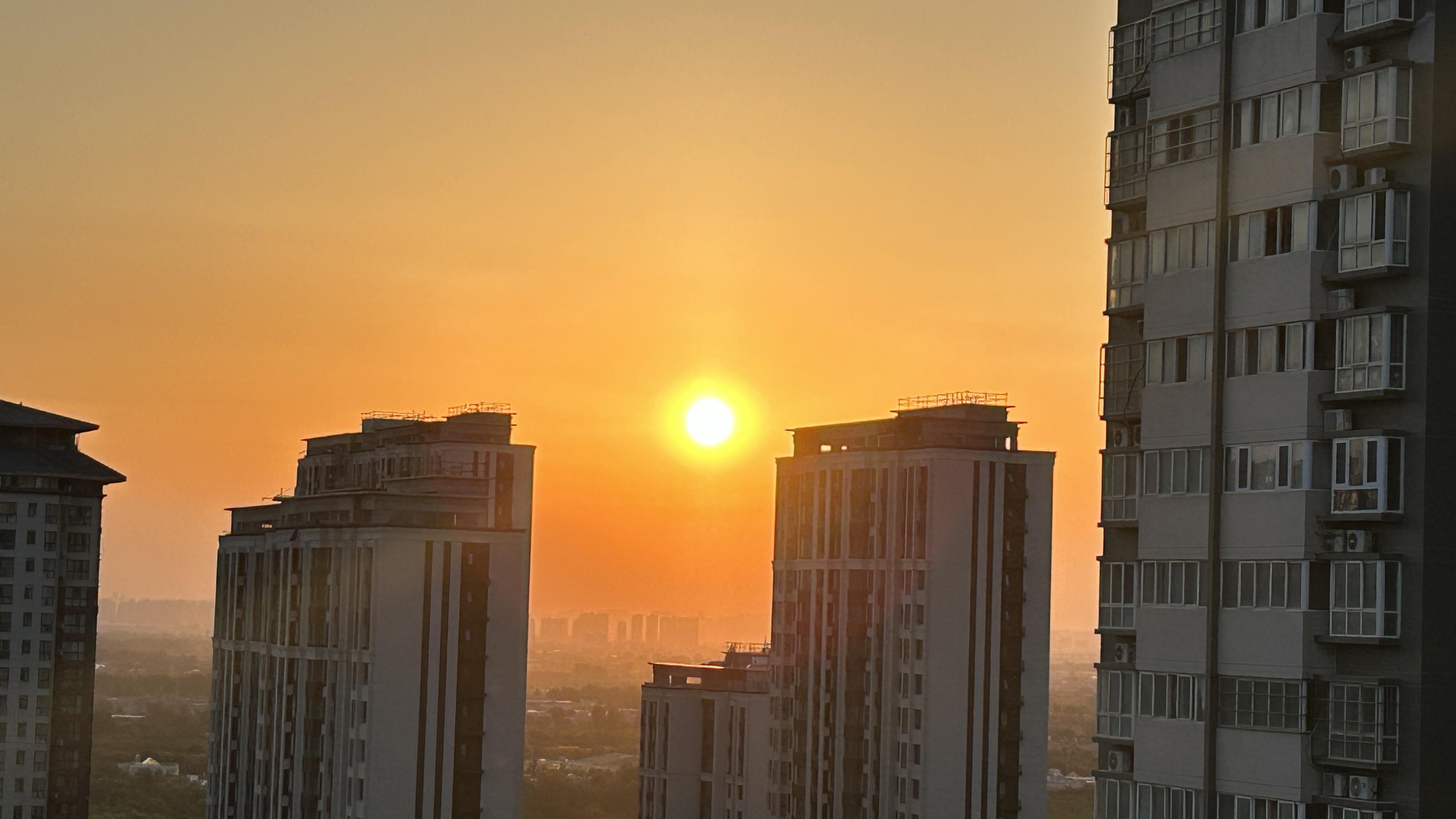 落日即景 落日即景