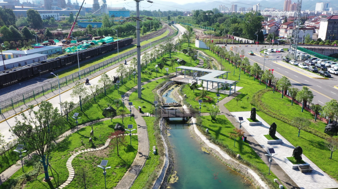 @所有人 漢鋼邀您共賞這幅“綠色畫卷”! @所有人 漢鋼邀您共賞這幅“綠色畫卷”!