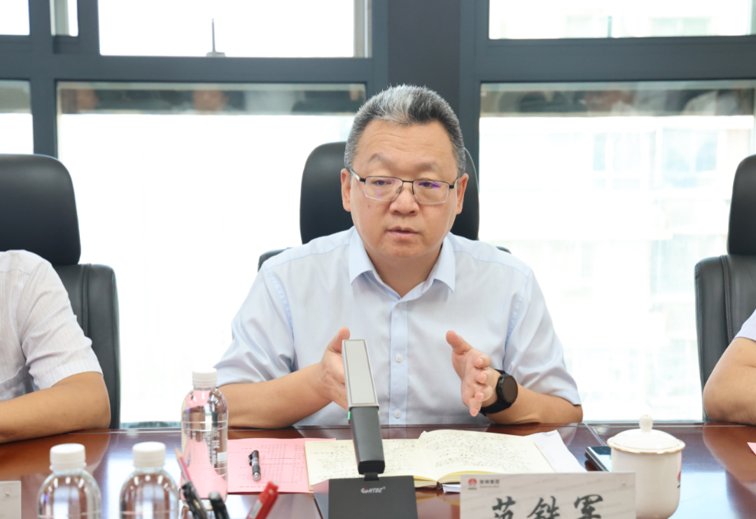 冶金工業規劃研究院范鐵軍一行來訪陜鋼集團 冶金工業規劃研究院范鐵軍一行來訪陜鋼集團