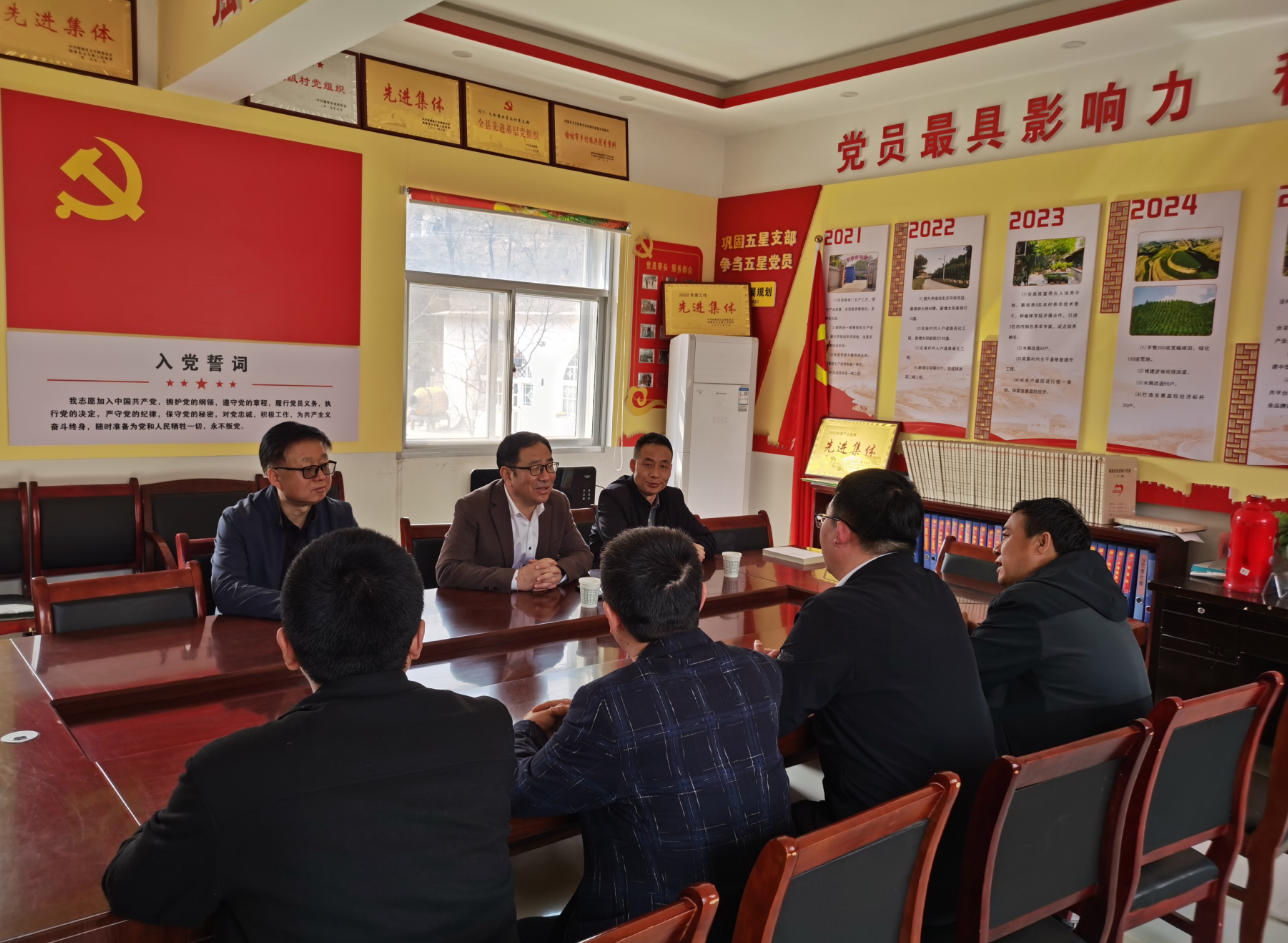 武軍強到西直溝村開展助力鄉村振興工作調研 武軍強到西直溝村開展助力鄉村振興工作調研