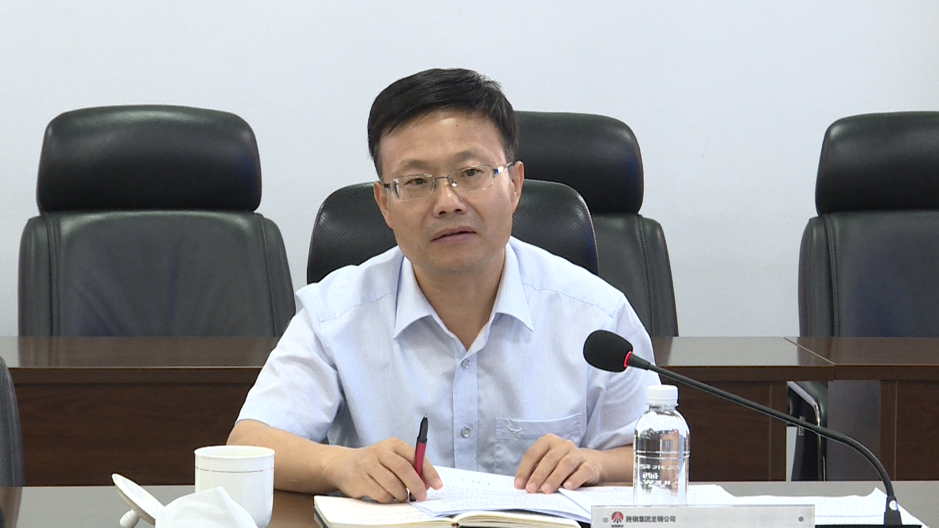 雷達(dá)到龍鋼公司調(diào)研 雷達(dá)到龍鋼公司調(diào)研