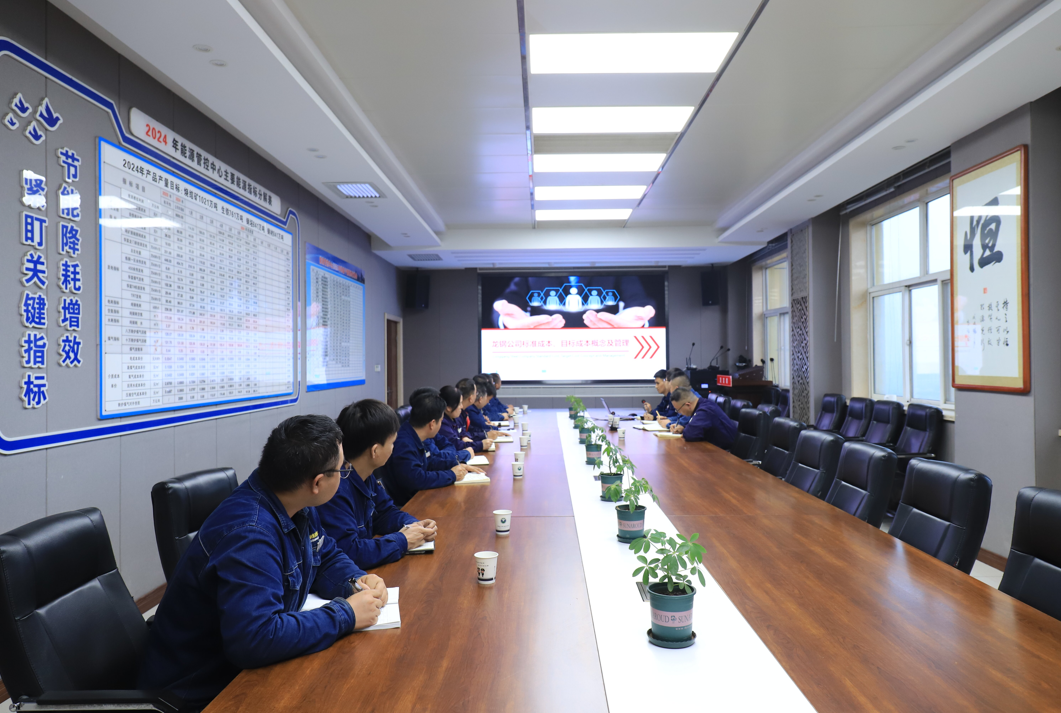 節能增效 沖刺路上黨旗飄 節能增效 沖刺路上黨旗飄