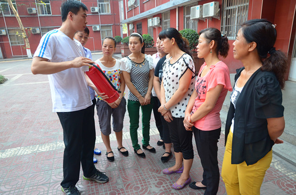 龍鋼公司工會強化公寓樓管理人員消防安全能力培訓 龍鋼公司工會強化公寓樓管理人員消防安全能力培訓